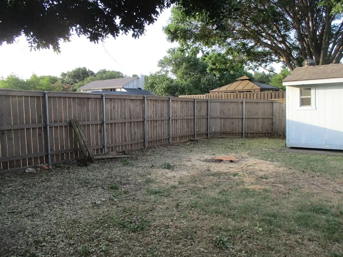 Cleared yard after professional tree removal in Chewelah